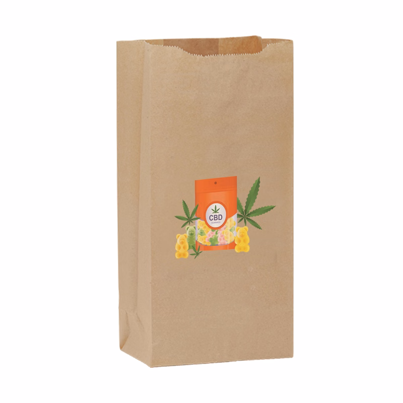 Lunch Bag - Natural Kraft 6# SOS