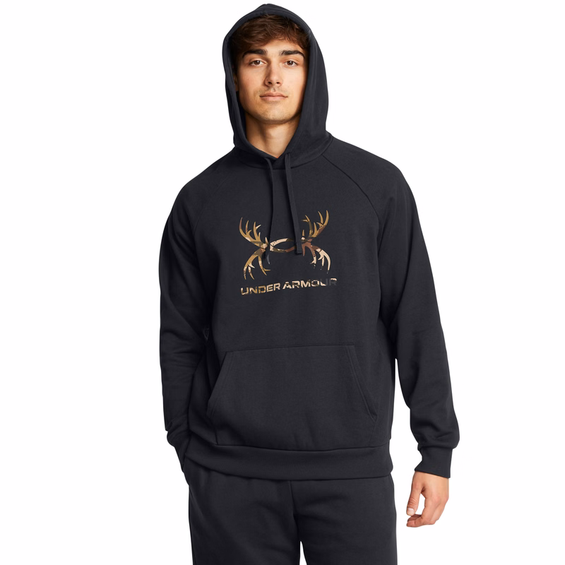 UA Rival Fleece Antler Hoodie Men's Hoodie