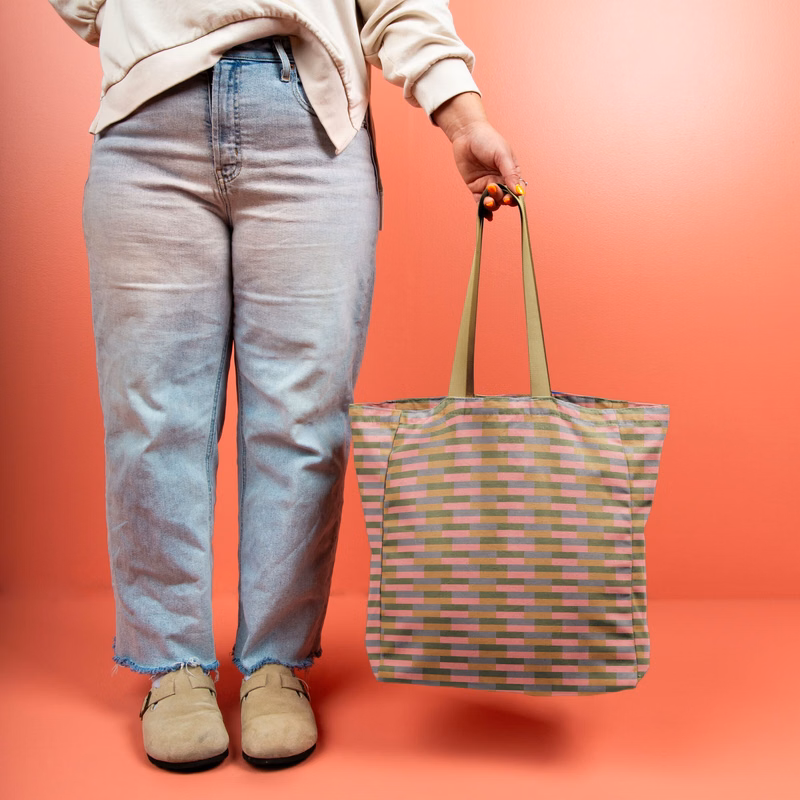 ALL THAT GROCERY TOTE - 4CP PIGMENT DYED CANVAS