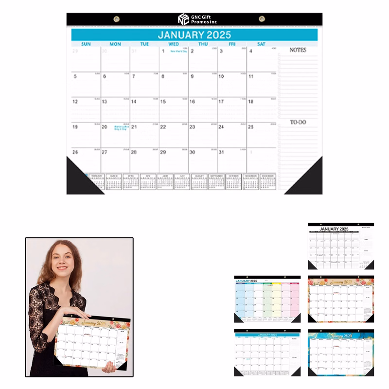 2025 Dynamic Countdown Wall Calendar 12" x 16.9"