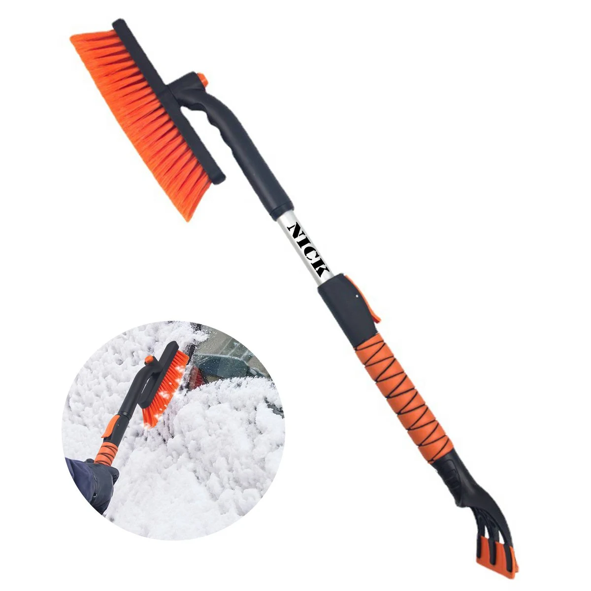 PVC Ice Scraper Snow Brush 1
