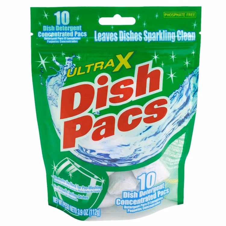 Dishwasher Detergent Pods 10pk