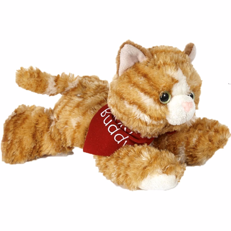 8" Gold Molly Tabby Cat