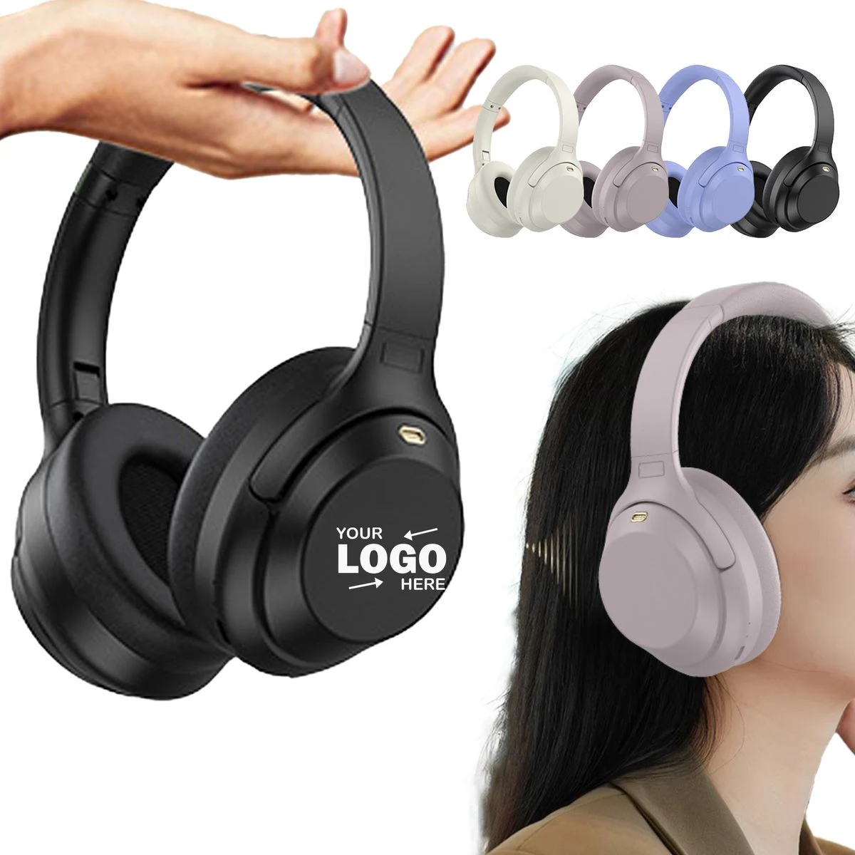 Wireless ANC Active Noise Cancelling Headphones 1