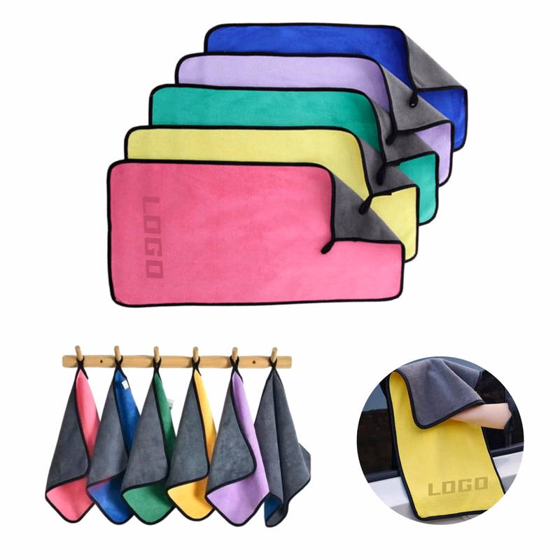 12"x24" Microfiber Towel Cleaning Rag Bathroom Kitchen