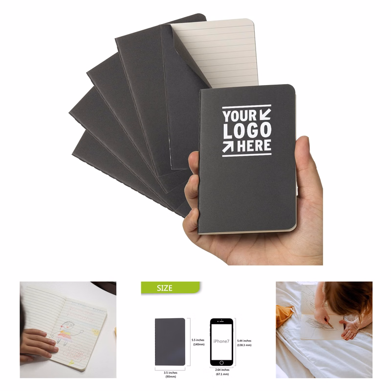3.5" x 5.5" 30 Sheets Pocket Notebook