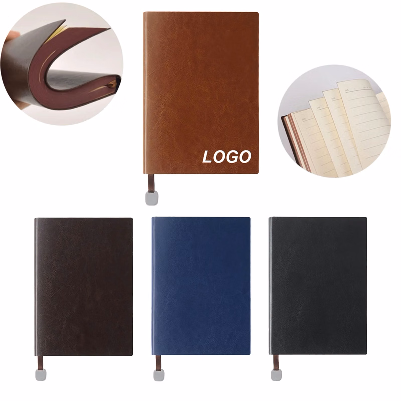 Soft Leather A5 Notebook