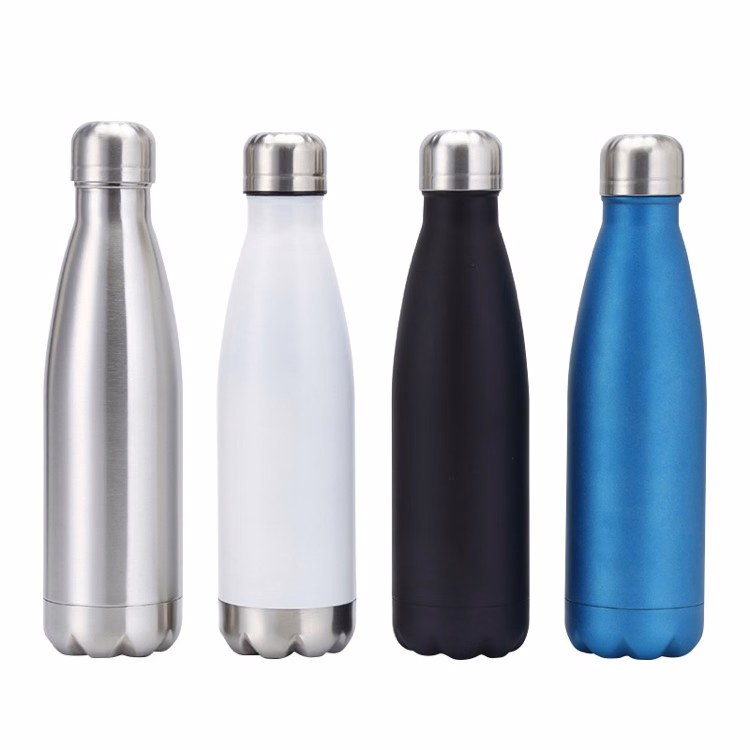17 oz Stainless Steel Vacuum Insulated Sports Water Bottle
