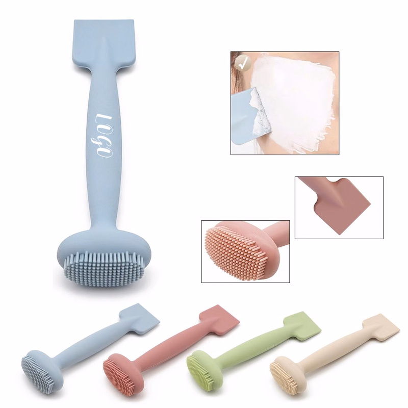 Portable Double-Ended Facial Mask Brush