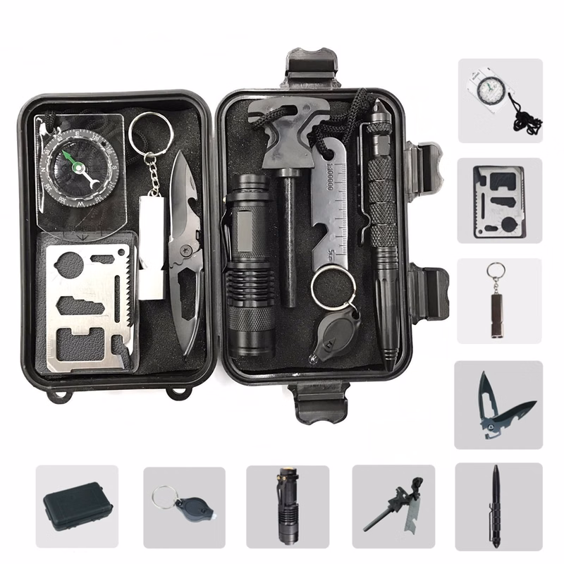 10 In 1 Survival Gear Kit