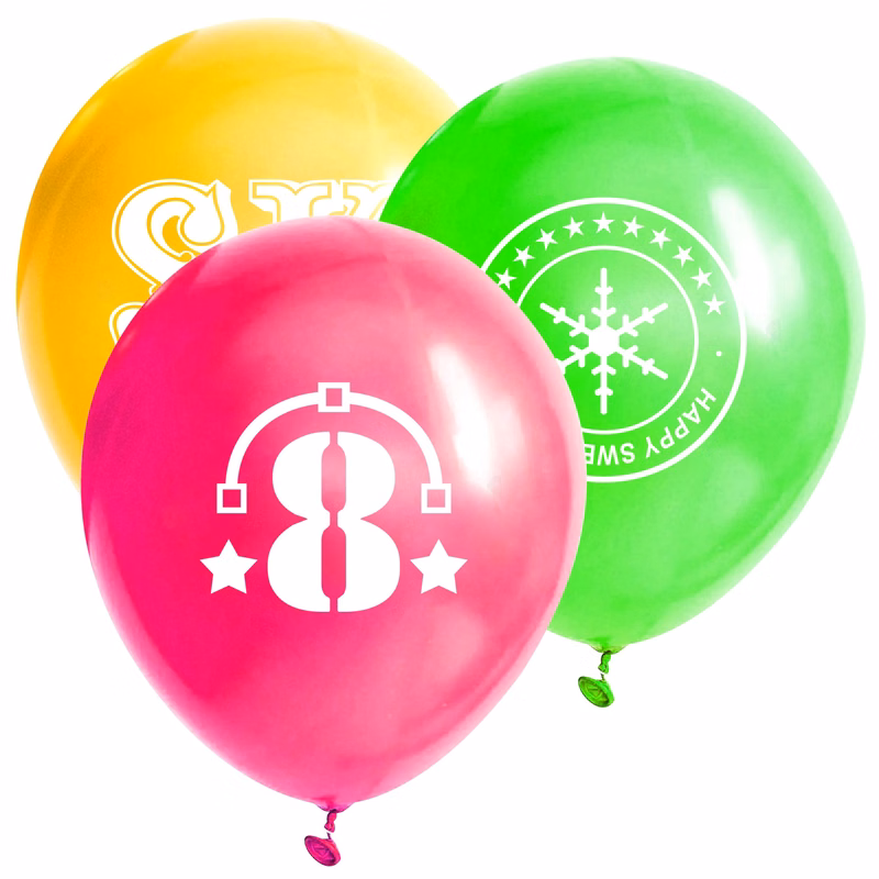 10" D Latex Party Balloon