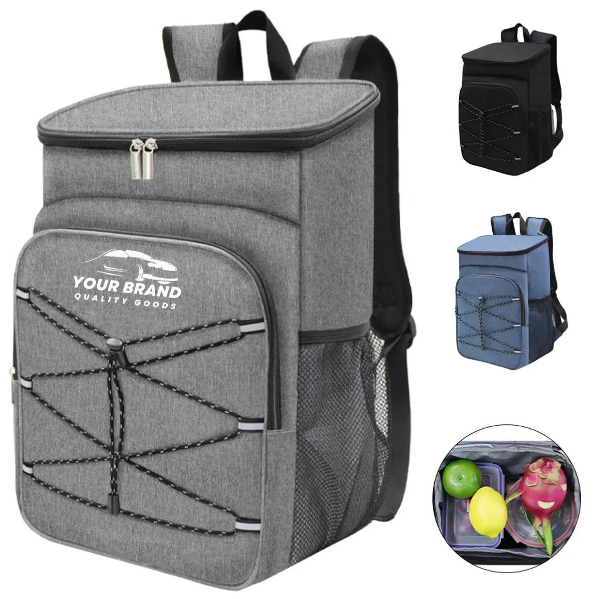 Camping Hiking Travel Insulated Backpack Storage Cooler 1