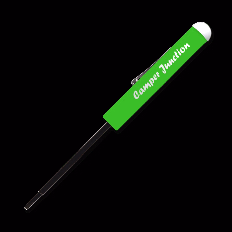 Pocket Screwdriver Tech Blade + Button Top