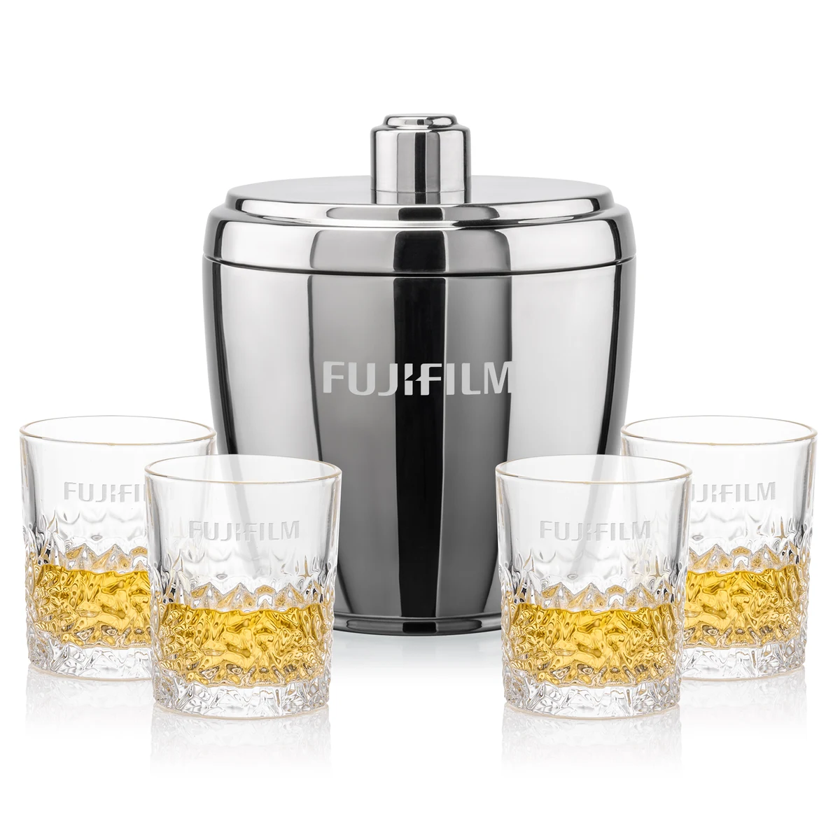 Pescara Ice Bucket & Oakham On-the-Rocks Set 1