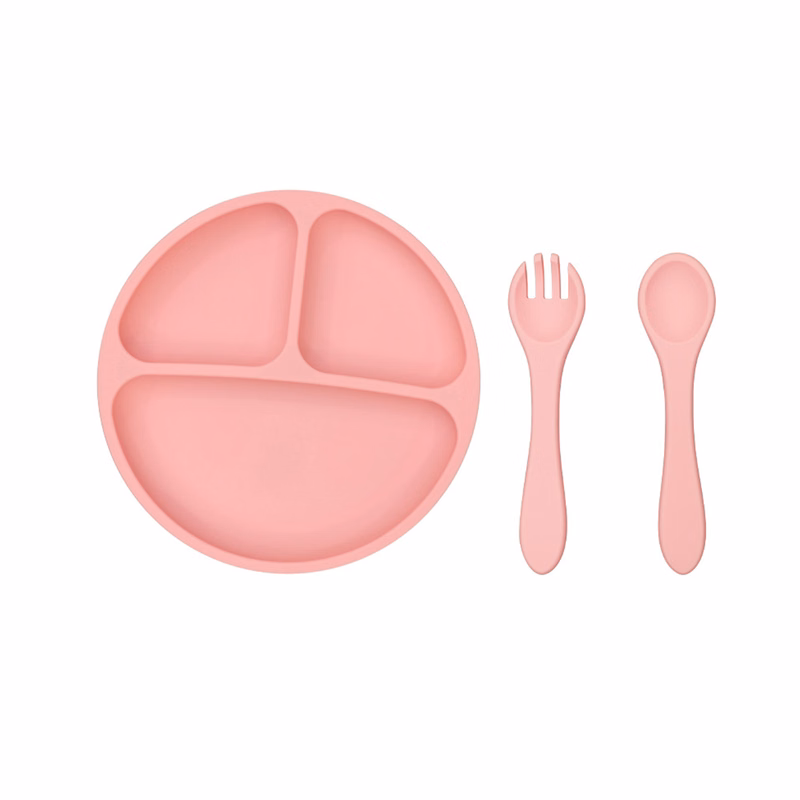 Silicone Baby Feeding Bowl With Suction Base