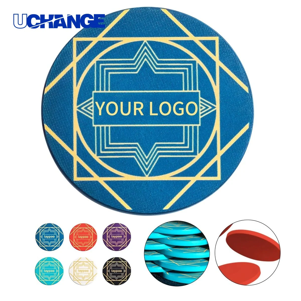 Ceramic Casino Poker Chip 1.7 Inch 1