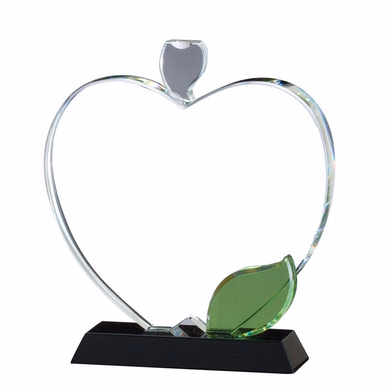 5" X 6" Crystal Apple