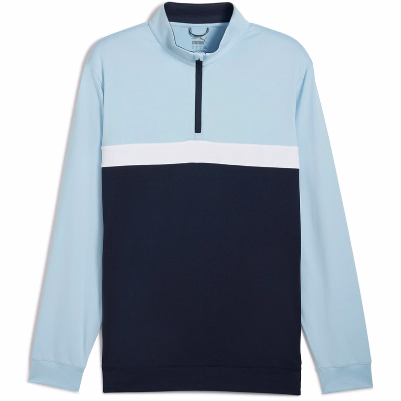 PUMA® Men's Pure Colorblock Golf 1/4 Zip
