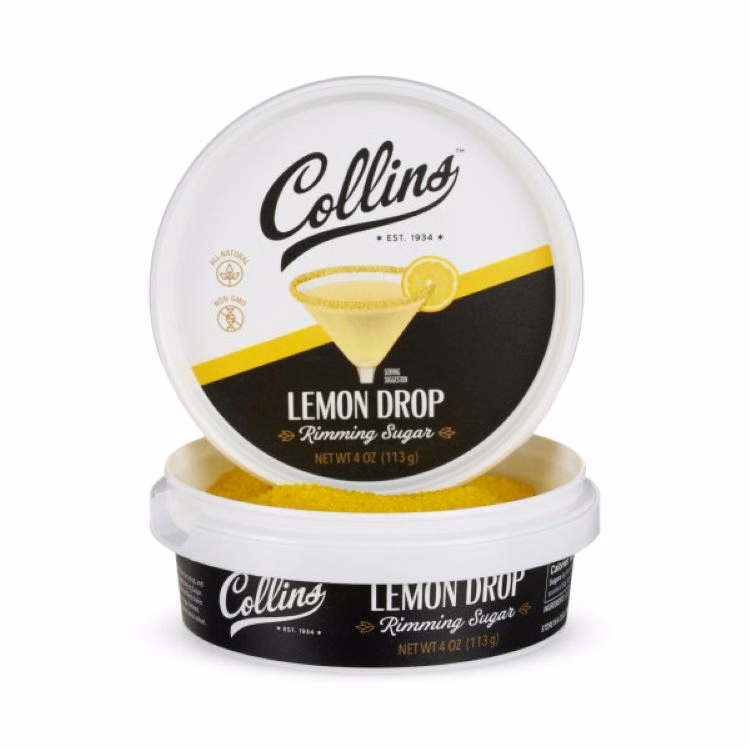 Collins™ 4oz Lemon Drop Cocktail Sugar