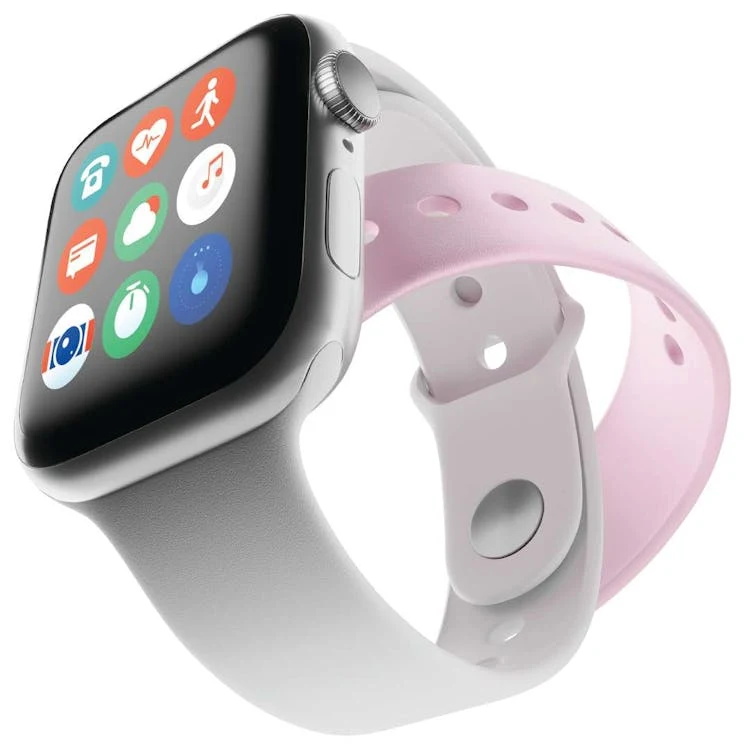 Smart Watch - 1.44" White/Pink 1
