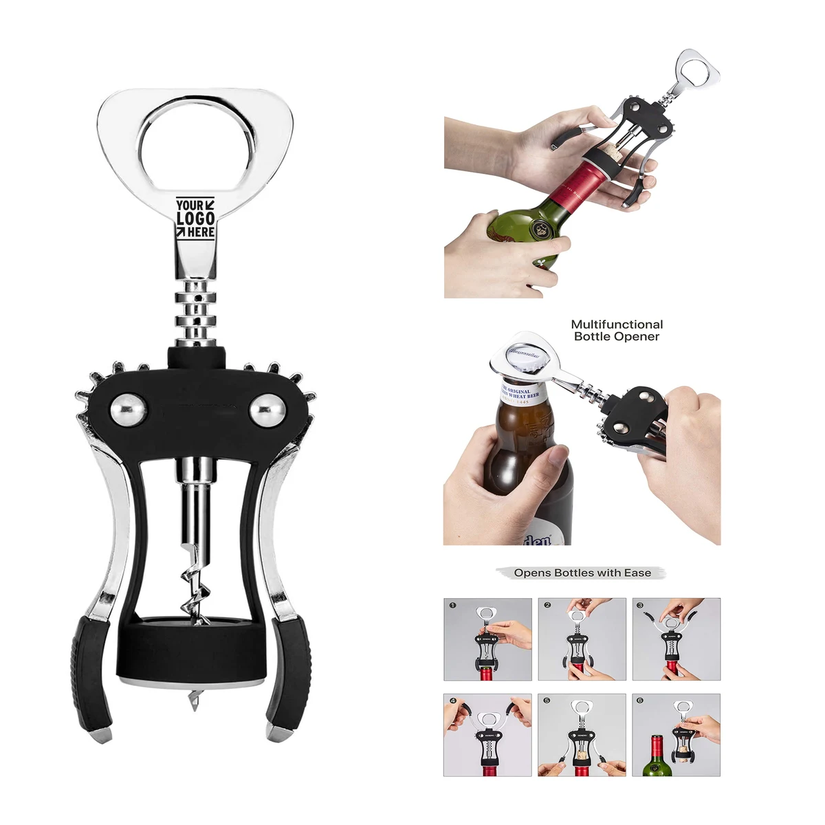 Zinc Alloy Premium Wing Corkscrew 1