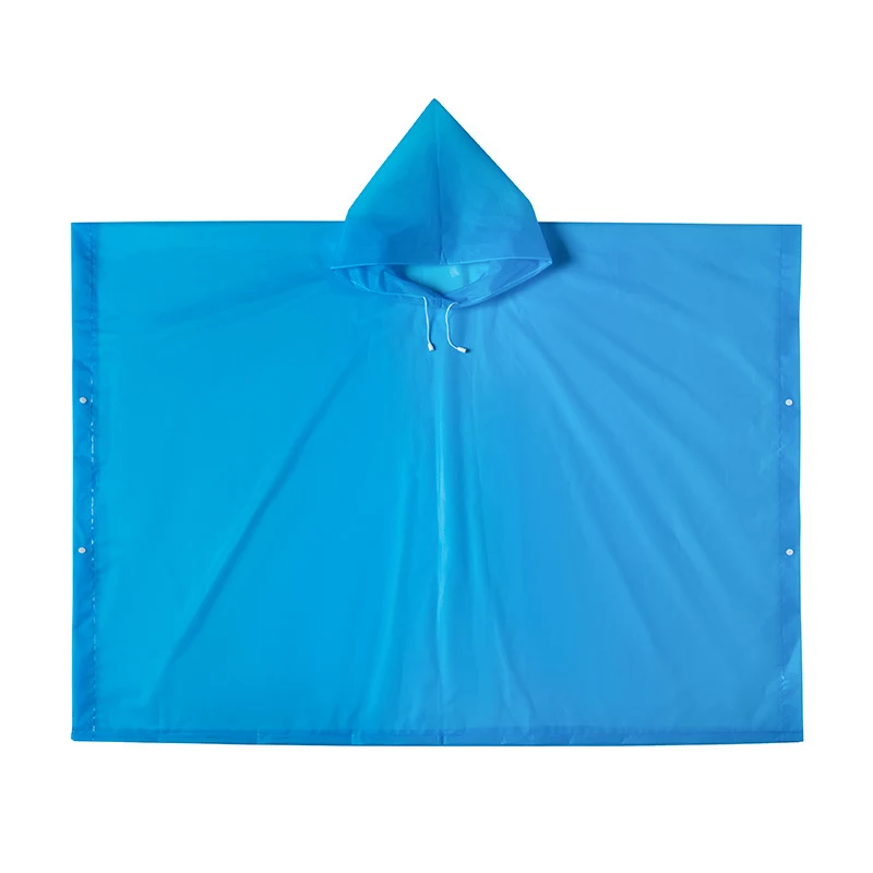 Reusable EVA Rain Poncho 1