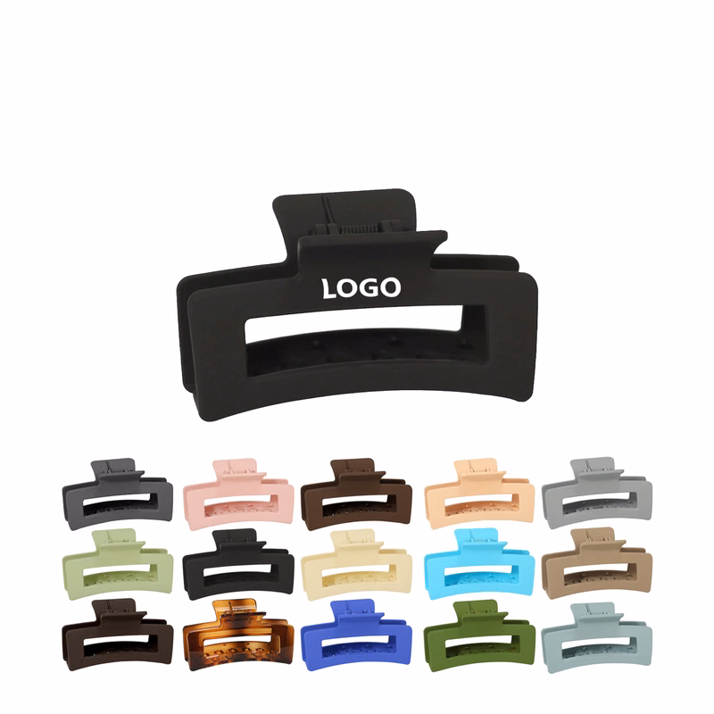 Matte Square Claw Clip