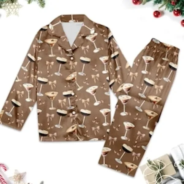 Cocktail & Martini Alcoholic Drinks Pajamas 1