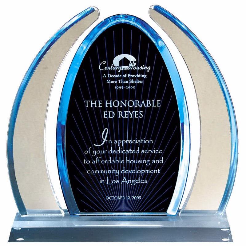 Blue Dynasty Acrylic Award Blue