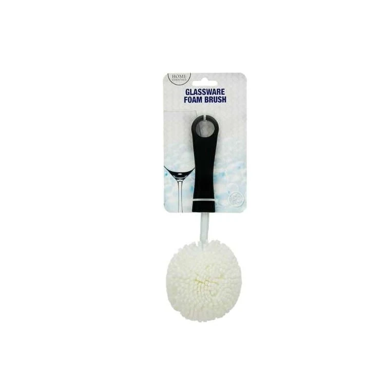 Home Essentials Glassware Foam Brushes 9.8in 1
