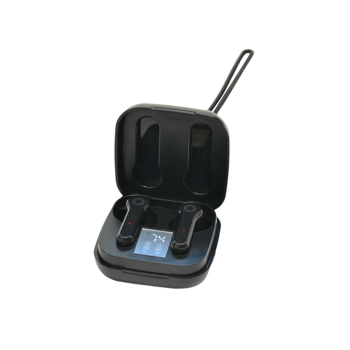 TWS Earbuds with Big Screen Display Charging Case 1