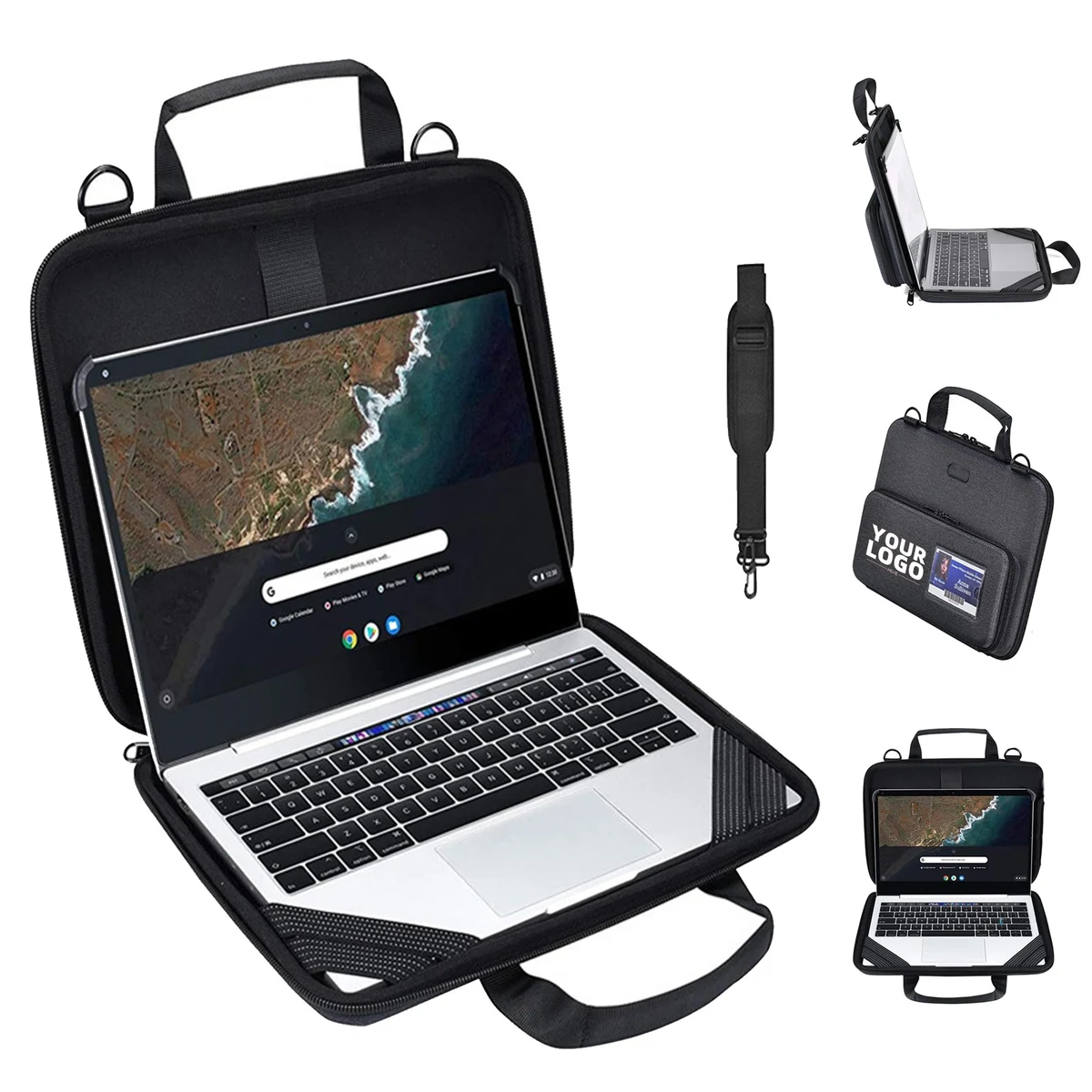 Laptop Cover With Pouch And Shoulder 1