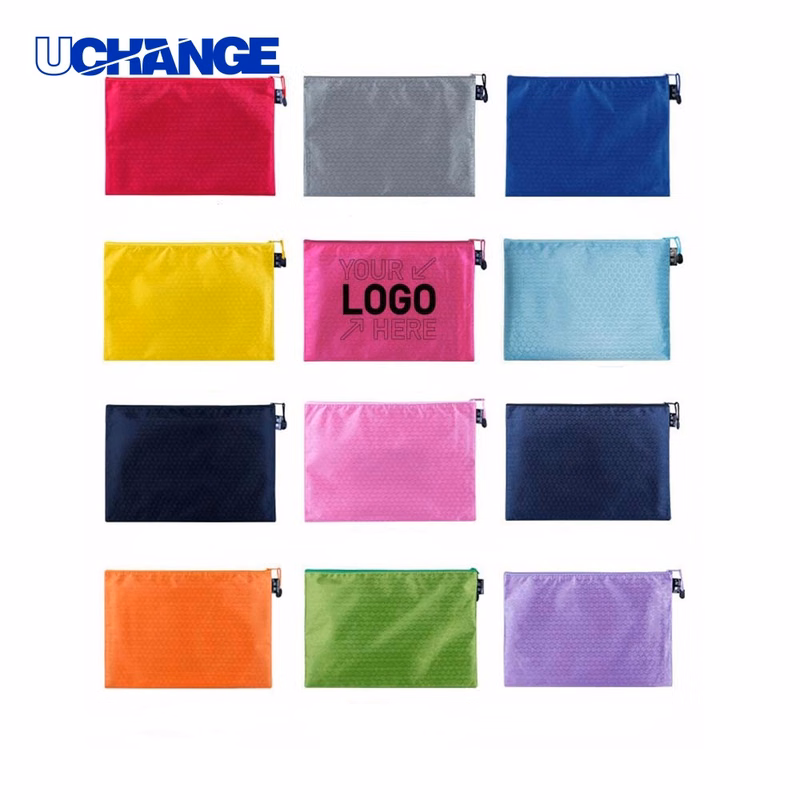 A5 Waterproof Zipper File Bag Organizer