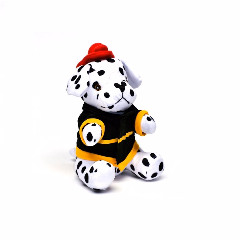8" Super Soft Fireman Dalmatian
