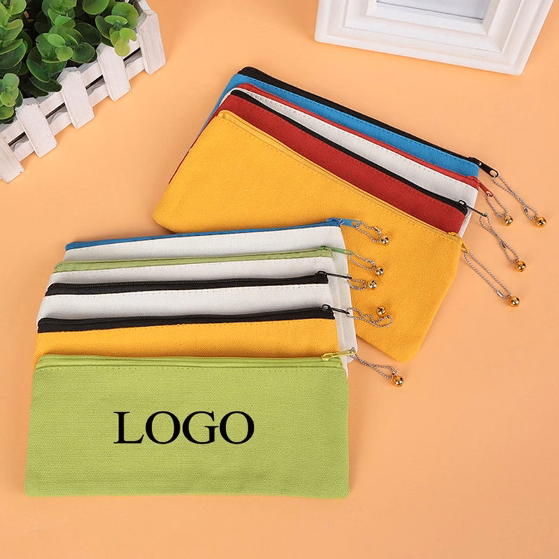 Canvas Makeup Bag Multipurpose Cosmetic Pencil Pouch