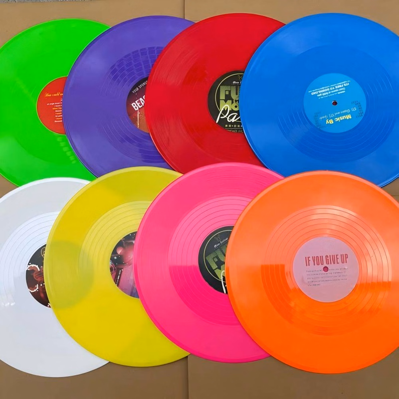 Customised Vinyl Record Ornaments