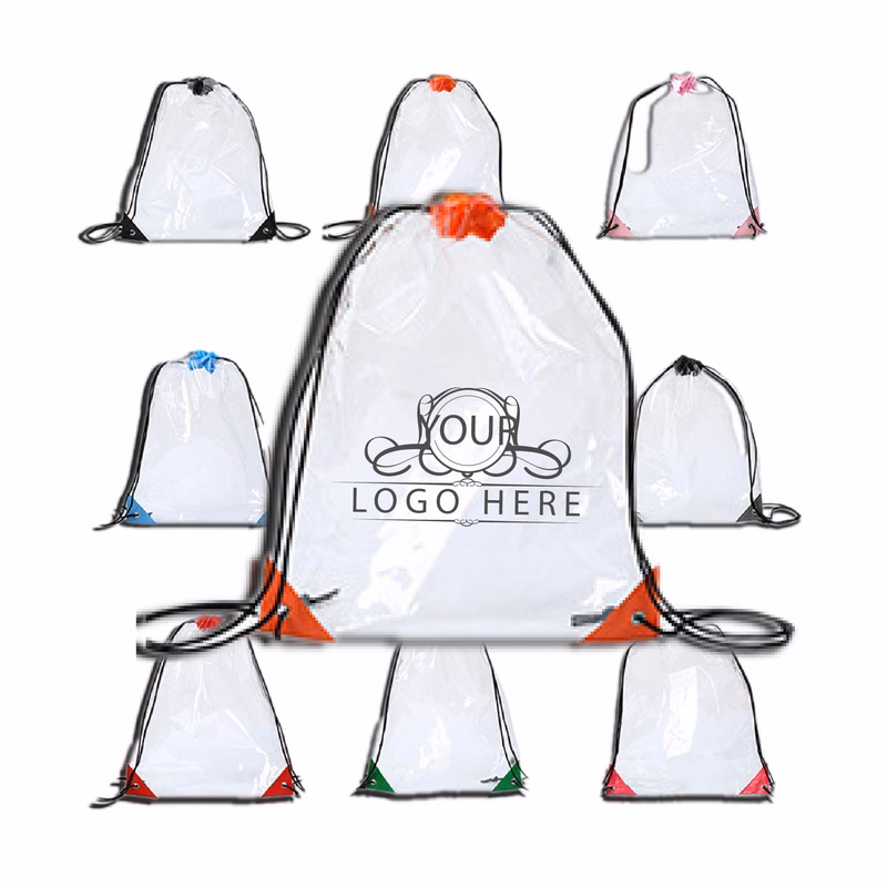 Plastic Drawstring Backpacks