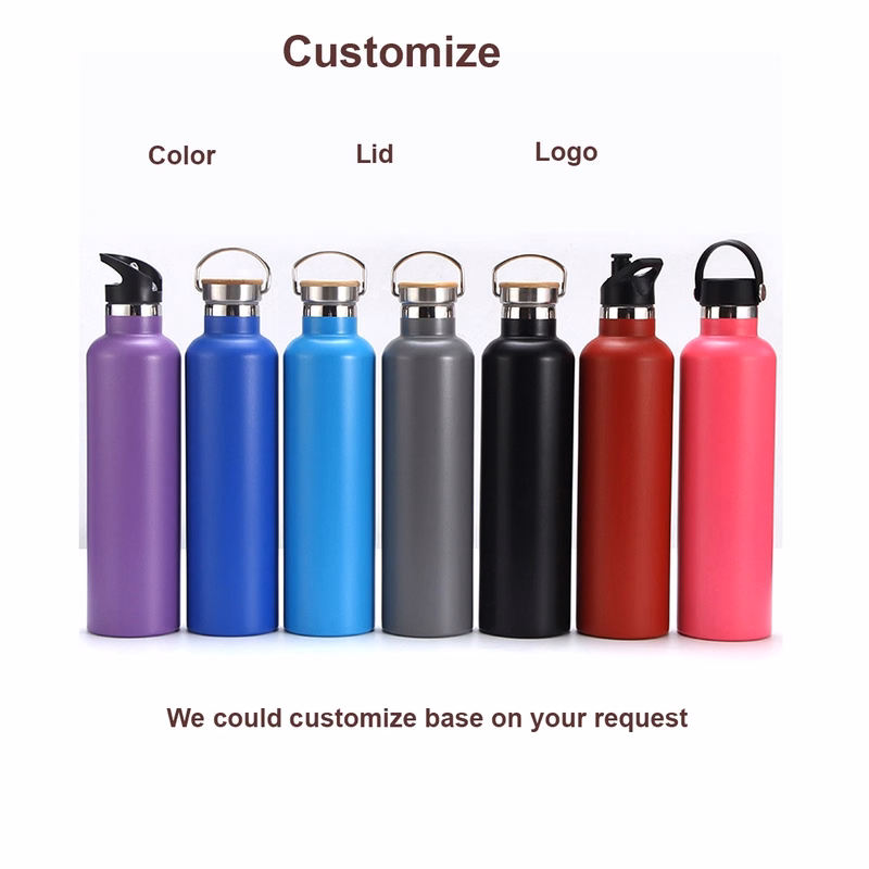 25oz Wide Mouth Stainless Steel Vacuum Water Bottle
