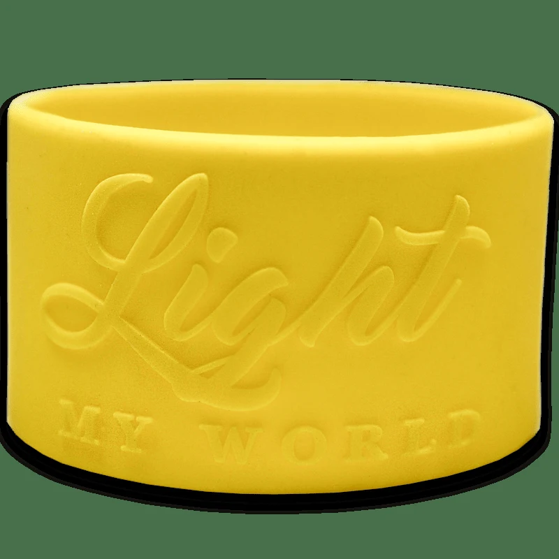 1.5 Inch Embossed Wristbands 1