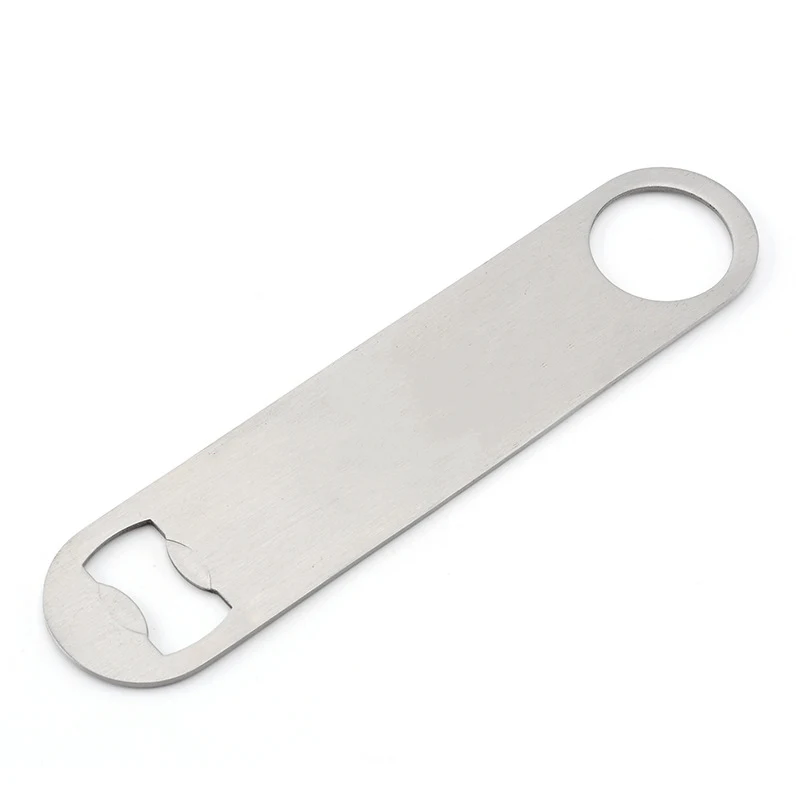 7"L Stainless Steel Bottle Opener without Vinyl Coated 1