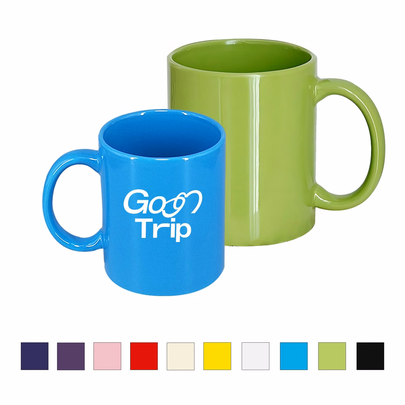 Customized Colored Ceramic Cups