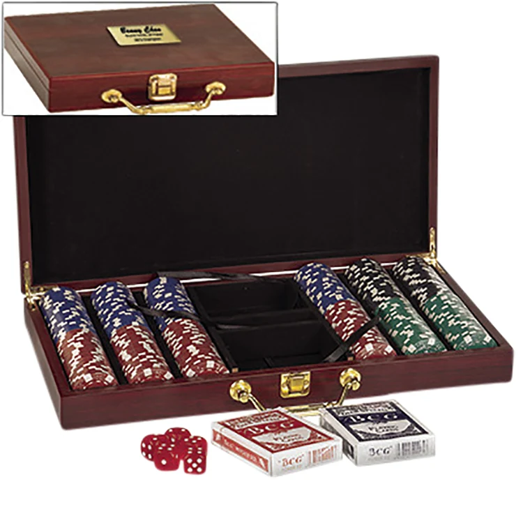 Rosemont Poker Gift Set - 300 Chip 1