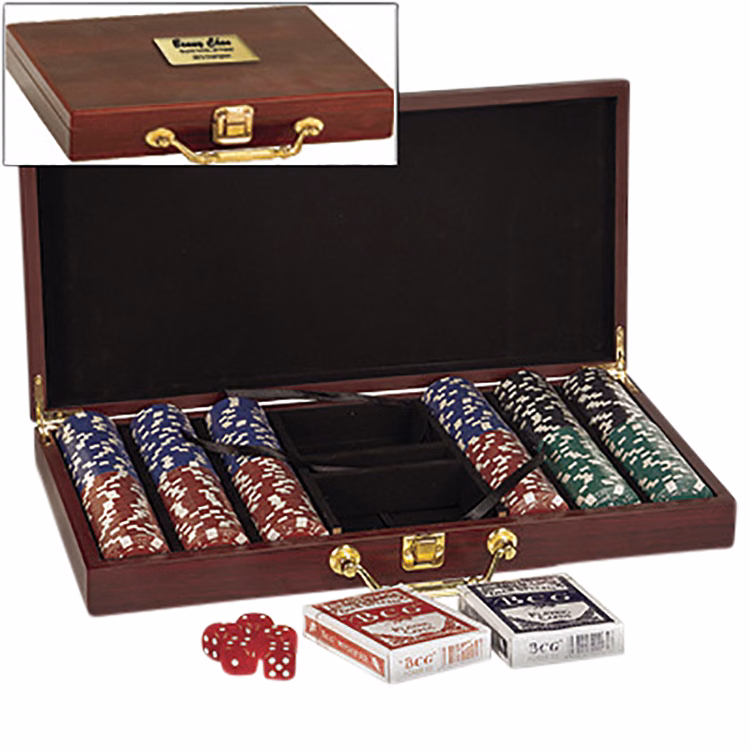 Rosemont Poker Gift Set - 300 Chip