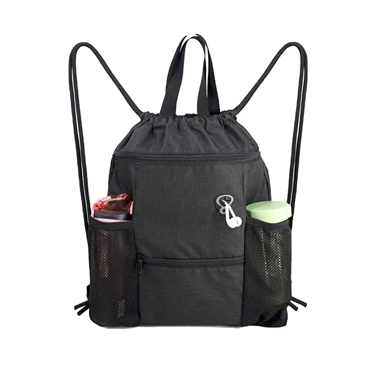 Drawstring Gym Sports String Cinch Bag 1
