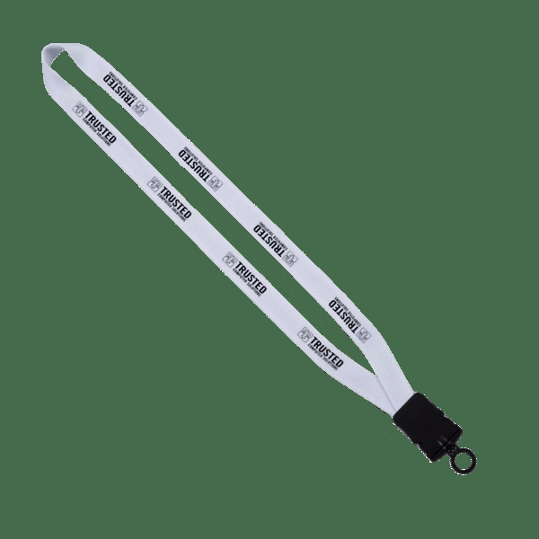 5/8" Polyester Lanyard with Plastic Snap Buckle Release