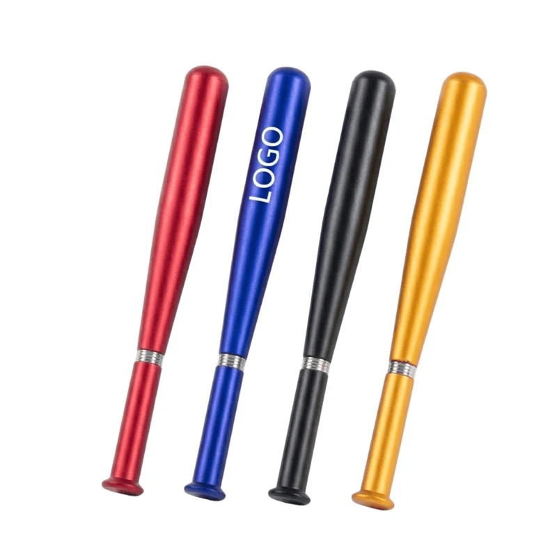 Baseball Bat Shaped Ballpoint Pen, custom pen with logo imprint 1