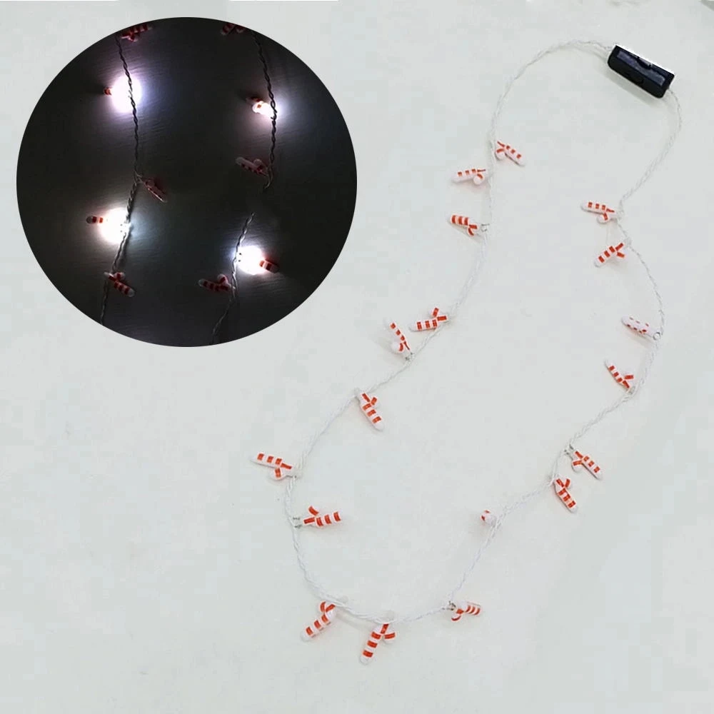 Led Light-Emitting Crutch Necklacecrutch 1