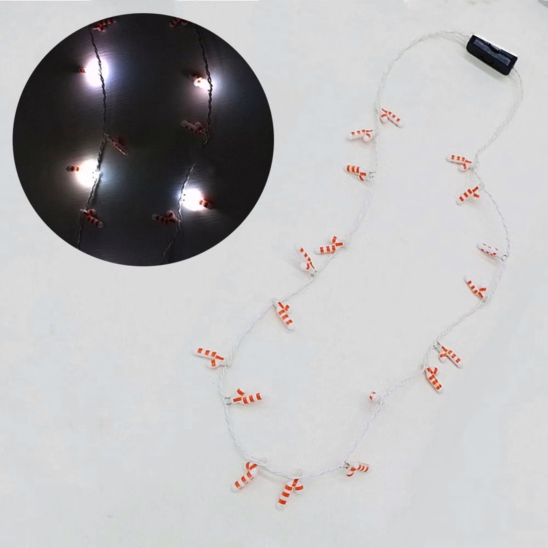 Led Light-Emitting Crutch Necklacecrutch