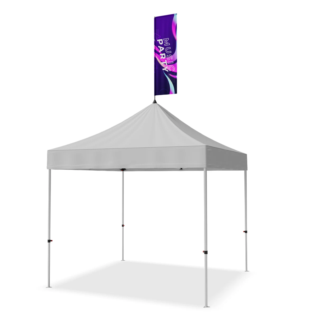 5ft Tent Peak Flag 1