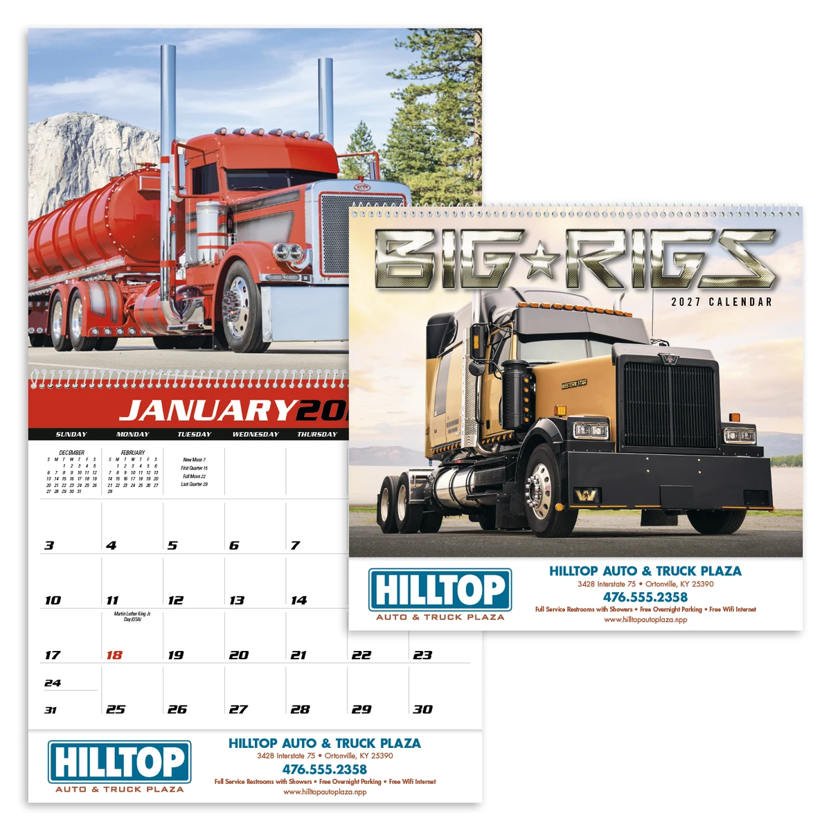 Triumph® Calendars Big Rigs Calendar 1